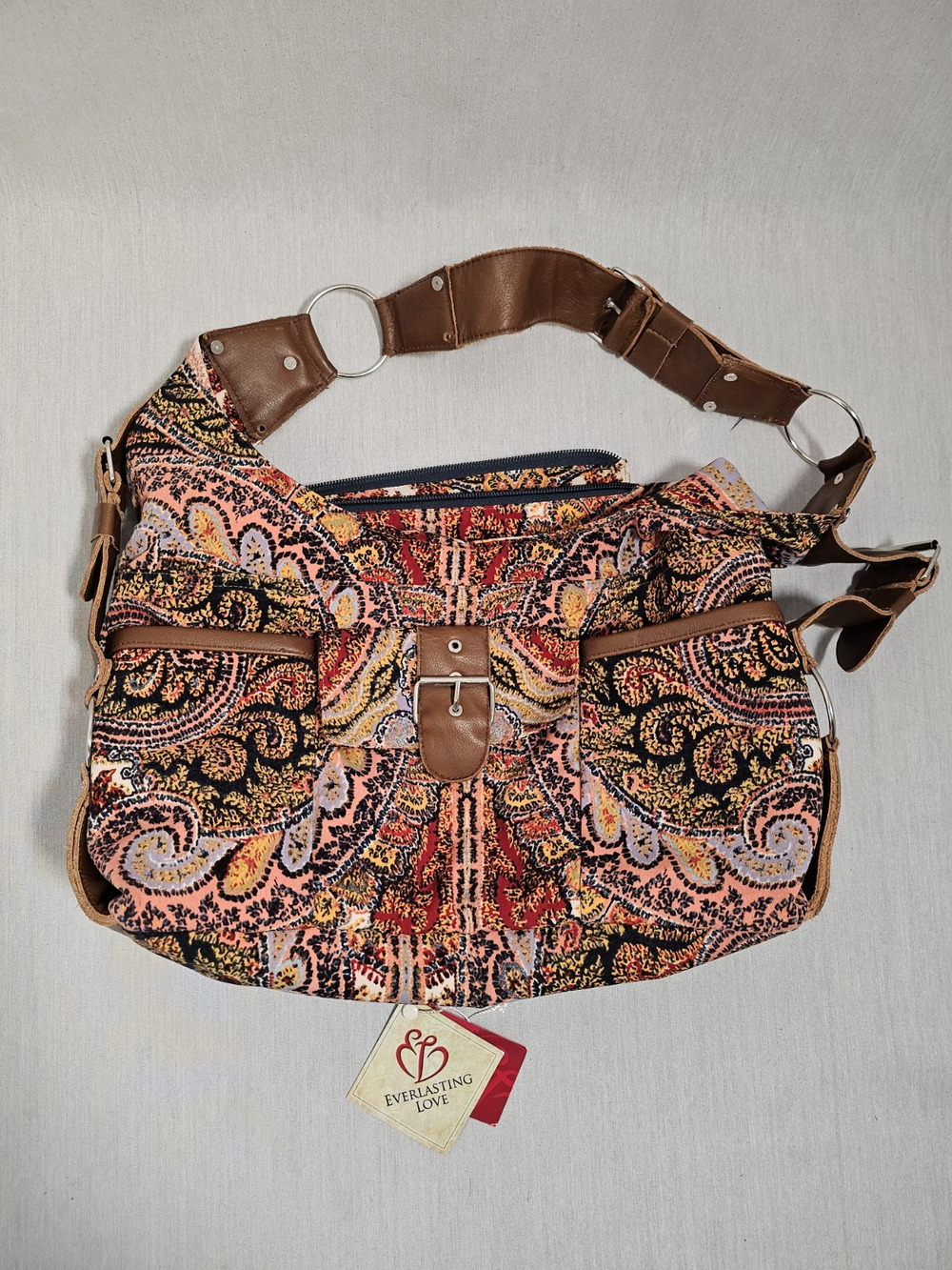 Everlasting Love - Designer Handmade Paisely Handbag Purse